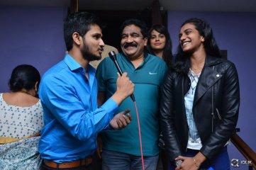 PV Sindhu Watched Ekkadiki Pothavu Chinnavada